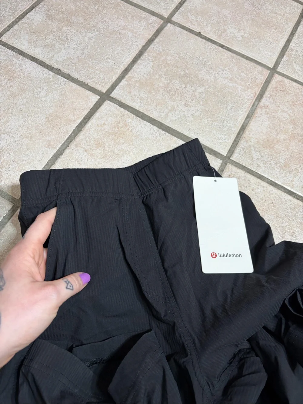 NWT Lululemon Dance Studio Slim-Fit High-Rise Flared Pant (Black) Size XXXS